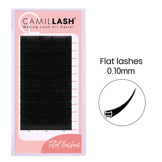 0.10 Ellipse Flat Lash Extension