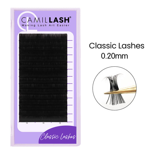 0.20 Classic Round Lash Extension Cashmere Matte